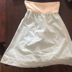 Strapless Summer Dress